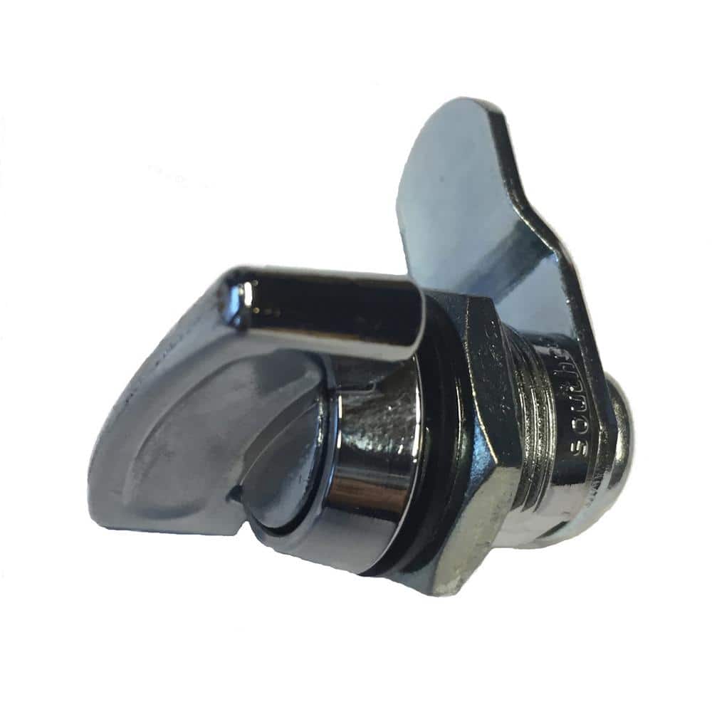 Optional Non-Locking latch for Wall Mount mailboxes (SPA-M002SS and SPA-M002BLK). Chrome plated zinc alloy - Hercitys