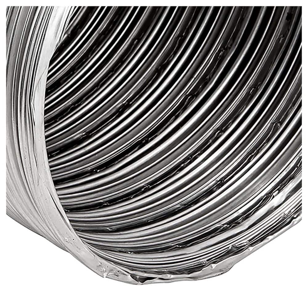 8 ft. T-Lock UL Class 0 HVAC Semi-Rigid Air Duct, 302FUL (4 In.) - Hercitys