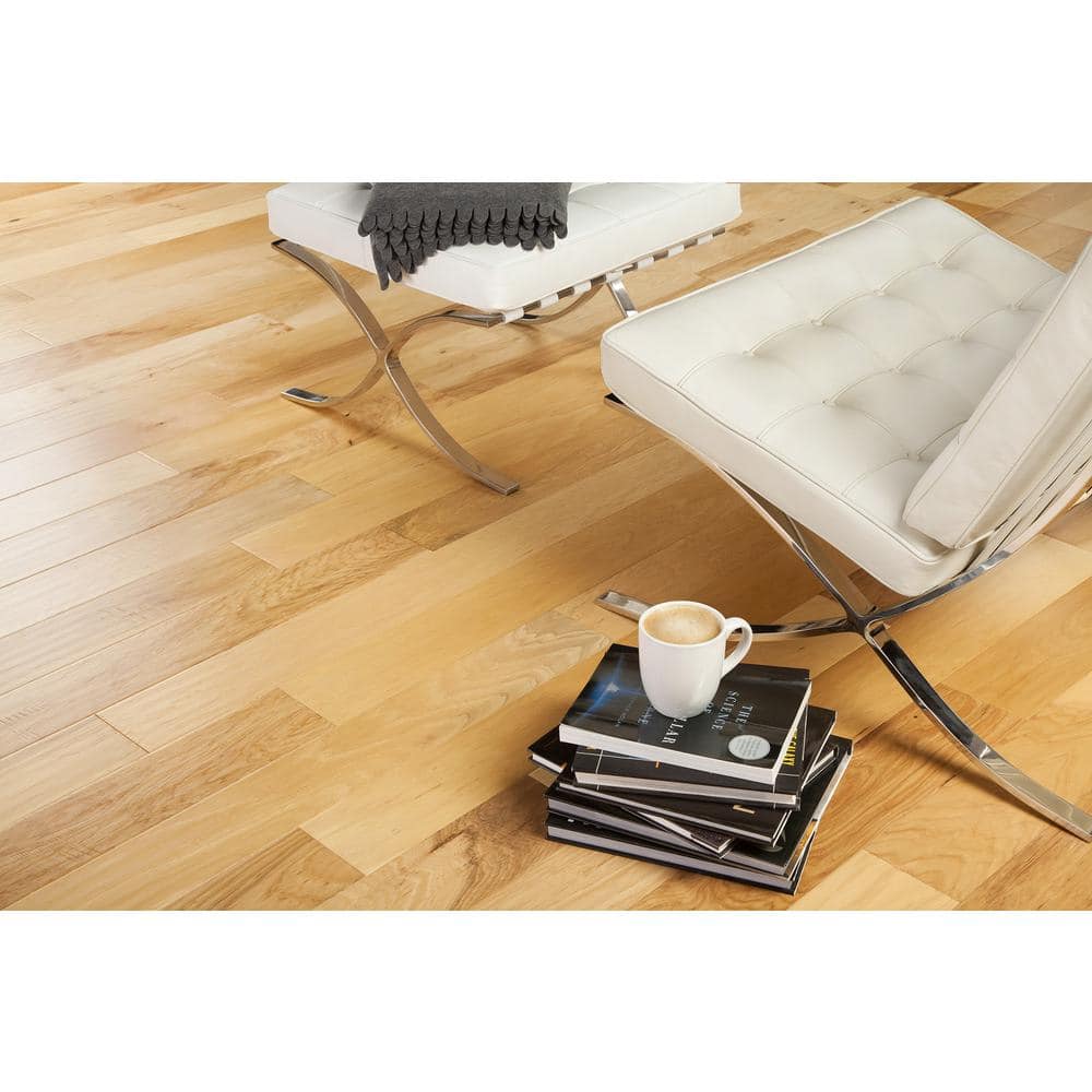 Heritage 3/8 in. T x 5 in. W Natural Engineered Hickory Hardwood Flooring (32.81 sq.ft./case) - Hercitys