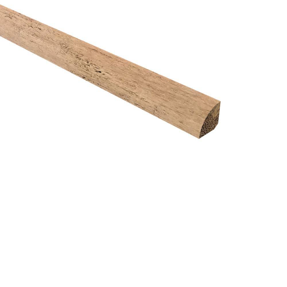 Solid Hardwood Trim Strand Woven Bamboo Sedalia 0.715 in. T x 0.715 in. W x 72 in. L Bamboo Quarter Round Molding - Hercitys