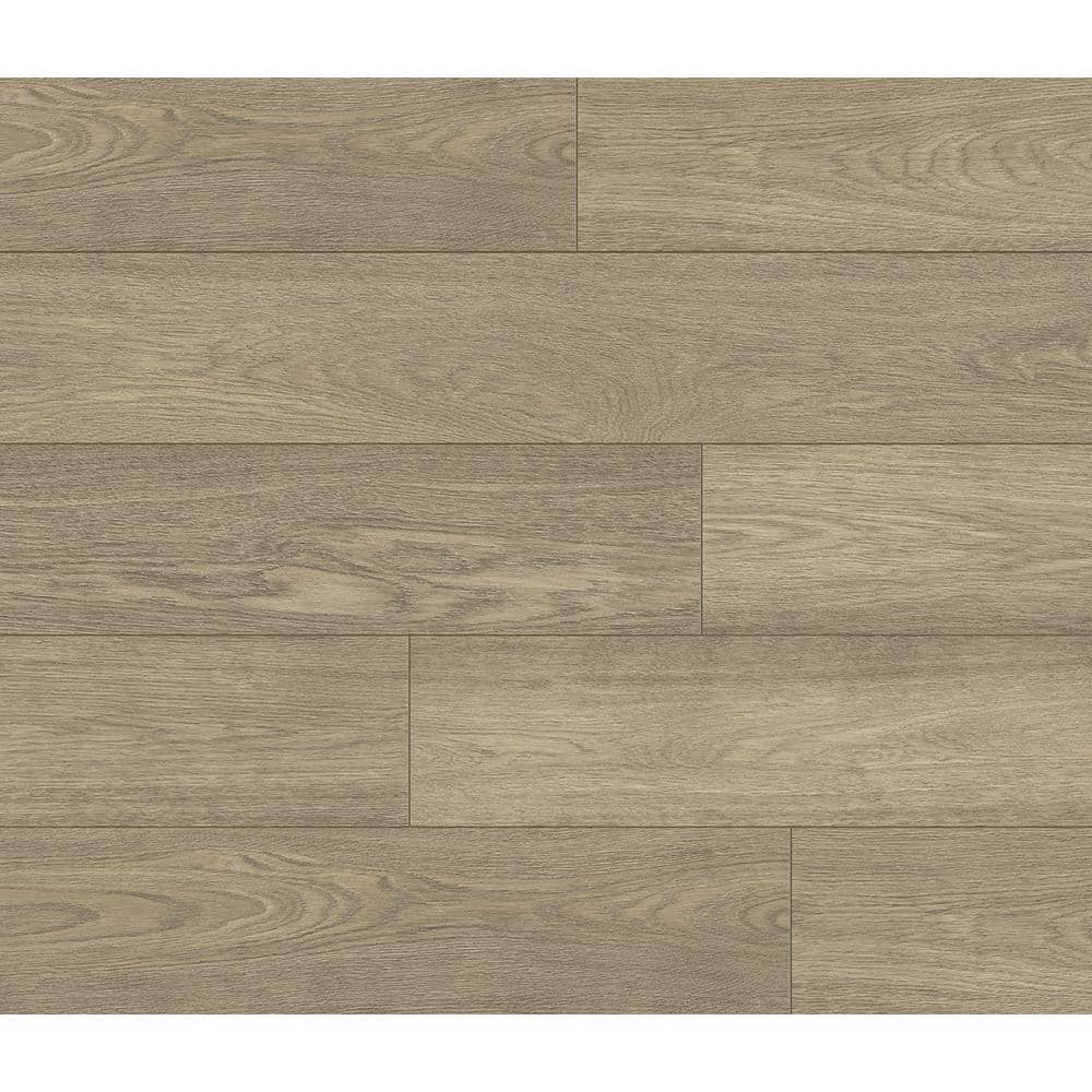 Sweetwater Oak 7 mm x 7.6 in. W Laminate Wood Flooring (26.8 sq. ft. /Case) - Hercitys