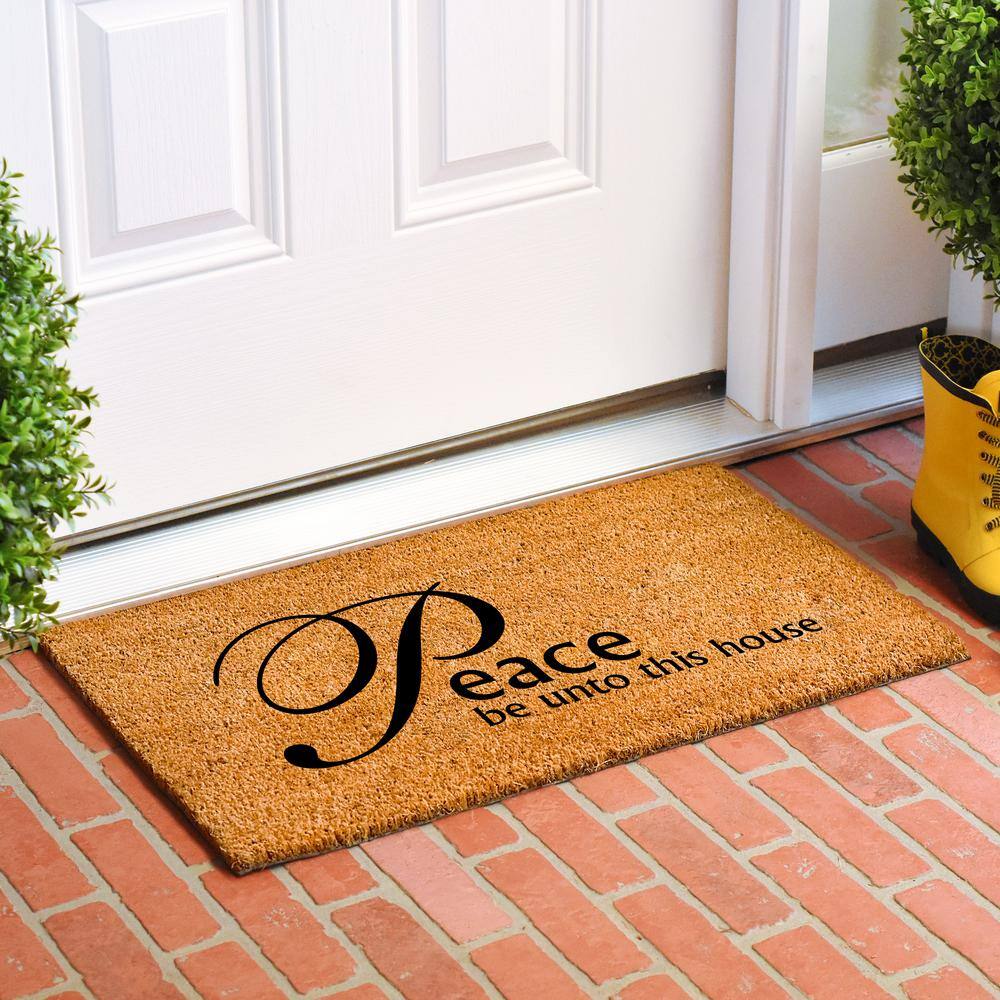 Peace Doormat, 17″ x 29″ - Hercitys