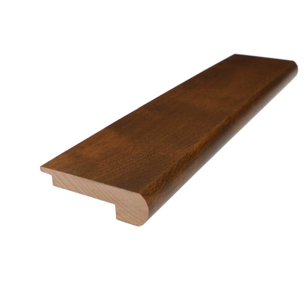 Goldy 0.375 in. Thick x 2.78 in. Wide x 78 in. Length Hardwood Stair Nose - Hercitys
