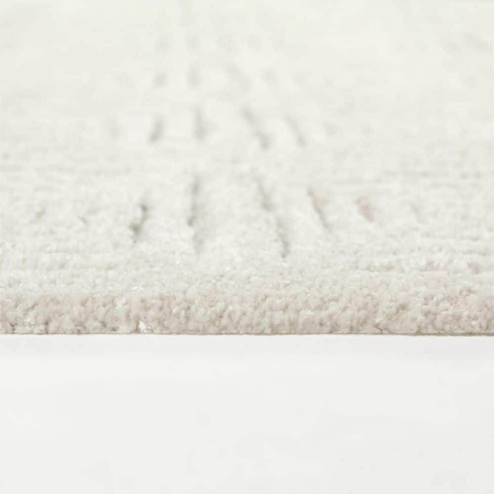 Bolsena Cream 5 ft. 3 in. x 7 ft. Geometric Area Rug - Hercitys