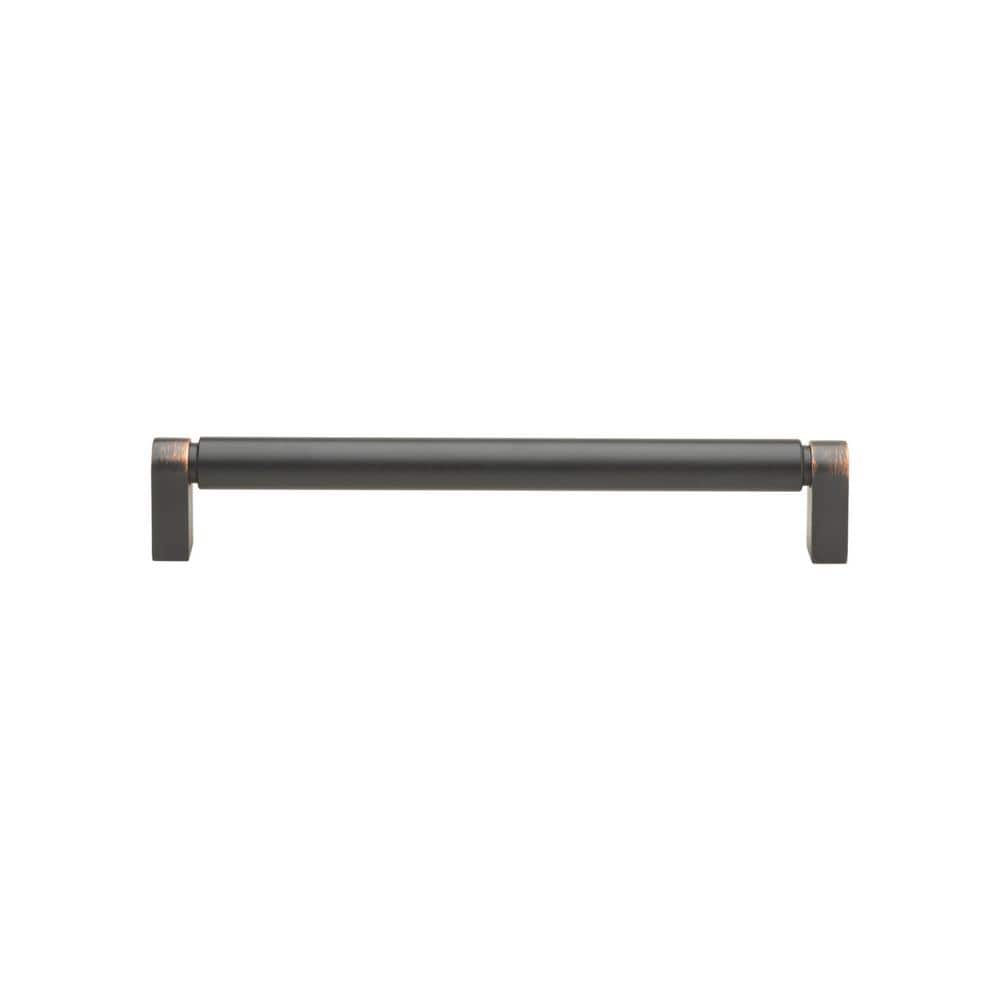 7-9/16 in. Center to Center Oil Rubbed Bronze Smooth Bar Pull – 4787-192-ORB - Hercitys