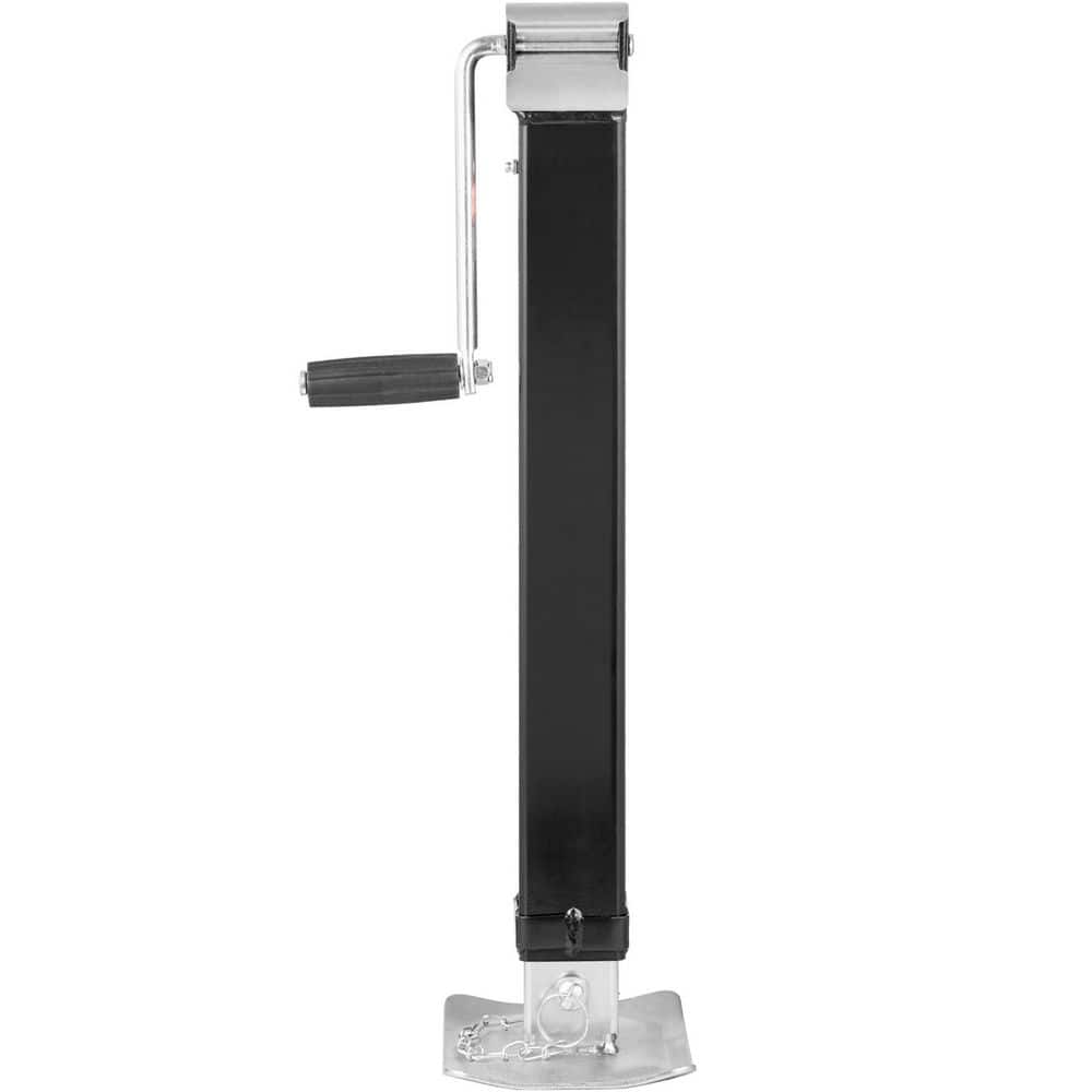 Trailer Jack, Trailer Tongue Jack Welding-on 8,000 lb. Weight Capacity, Trailer Jack Stand with Handle for lifting - Hercitys