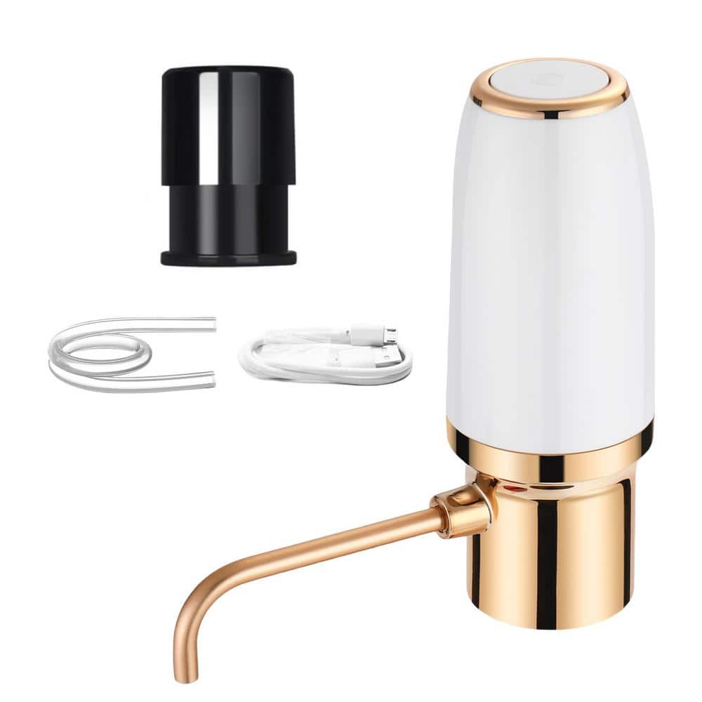Plastic Electric Wine Aerator Pourer with Stopper, Automatic Wine Bottle Dispenser Machine with USB Rechargeable - Hercitys