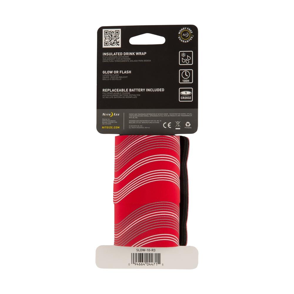 SlapLit LED Drink Wrap, Red - Hercitys