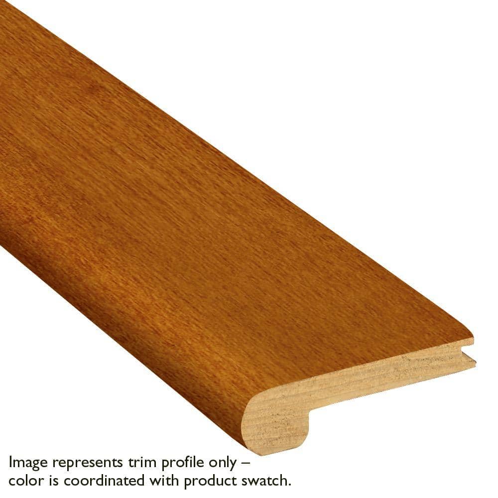 Gunstock 3/8 in. Thick x 2-3/4 in. Wide x 78 in. Length Red Oak Stair Nose Molding - Hercitys
