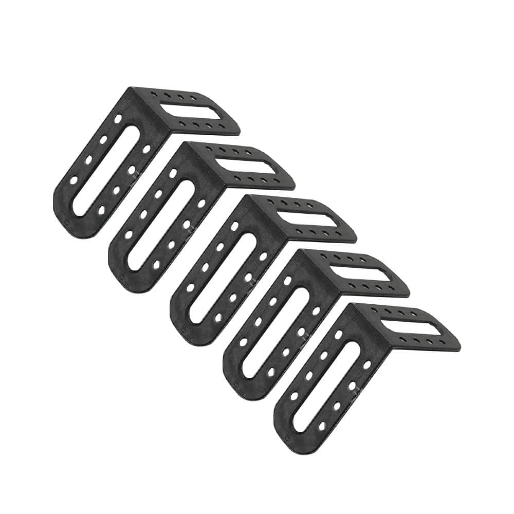 Tile Leveling Systems 50-Pack 2.4 in. W Right Angle counter+100-Pack Red Tile Leveler Spacer+2 Wrench ABS Plastic - Hercitys