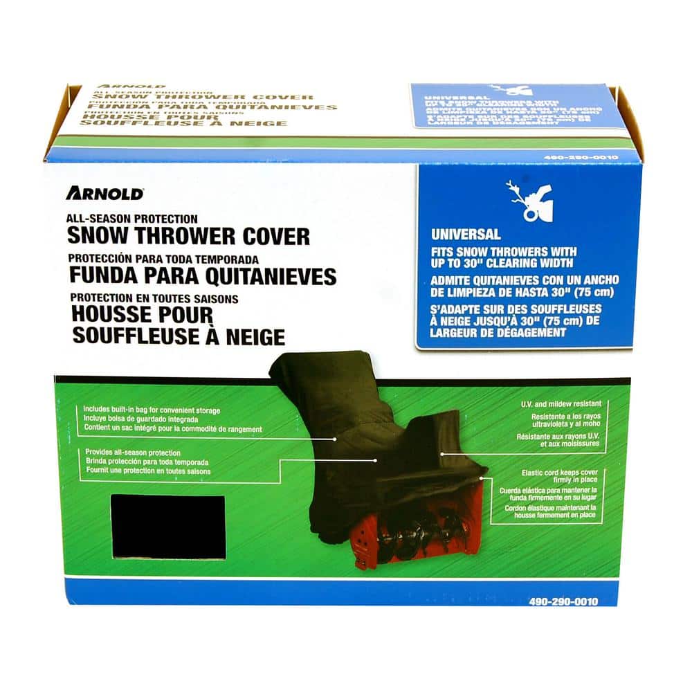 Universal Snow Blower Cover For Units Up To 30 in. Wide with Built-In Bag for Convenient Storage - Hercitys