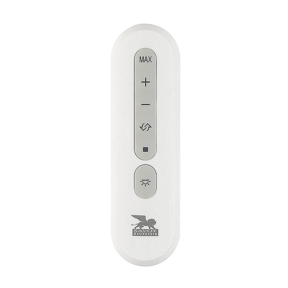 6 Speed DC Motor Universal Remote Control in White - Hercitys