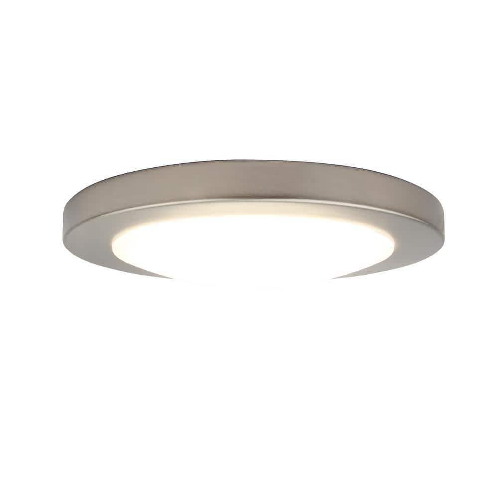Paxton 7-3/8 in. Integrated LED Flush Mount Indoor/Outdoor Disk Light - Hercitys
