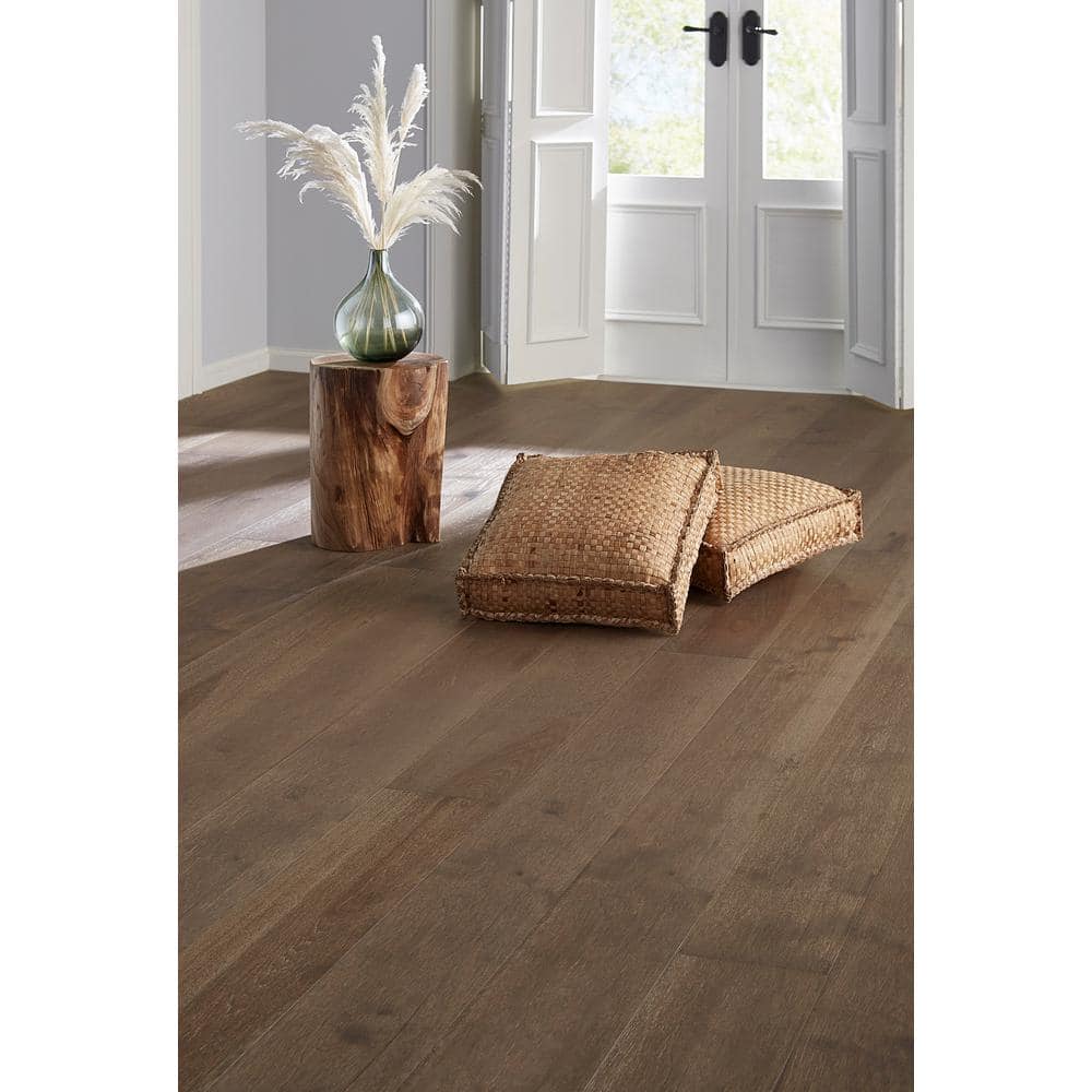 Cannon Hickory 1/2 in. T x 7.5 in. W Water Resistant Wire Brushed Engineered Hardwood Flooring (31.09 sqft/case) - Hercitys