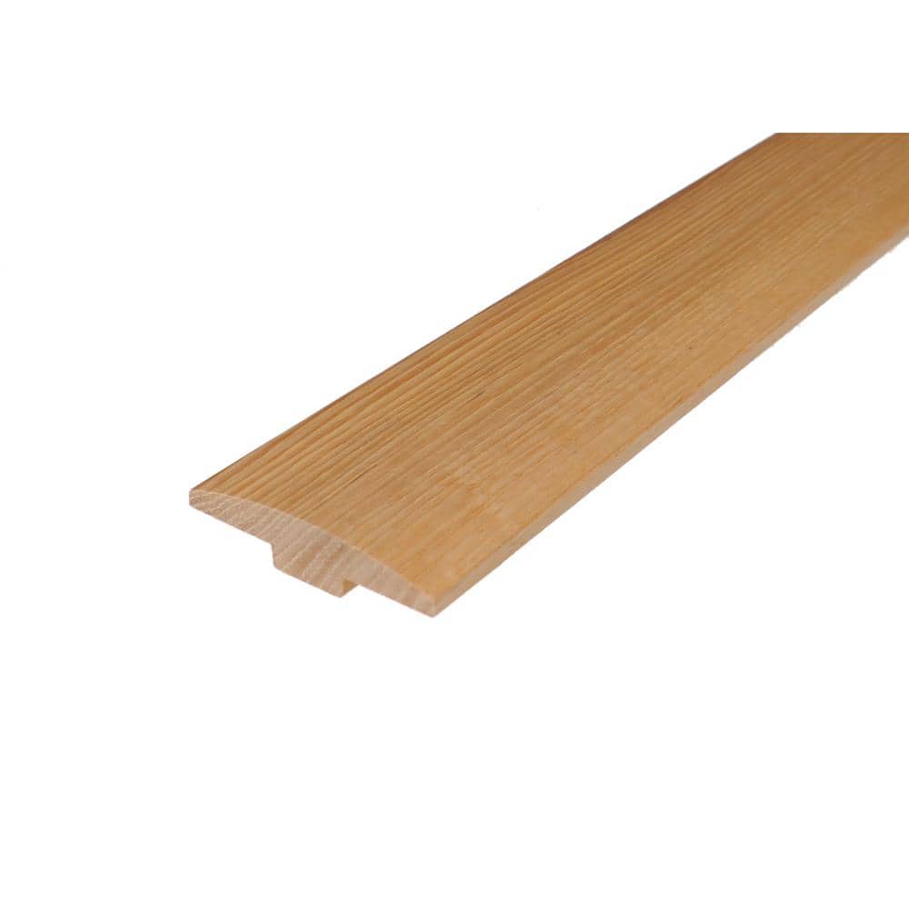 Griffon 0.28 in. Thick x 2 in. Wide x 78 in. Length Low Gloss Wood T-Molding - Hercitys