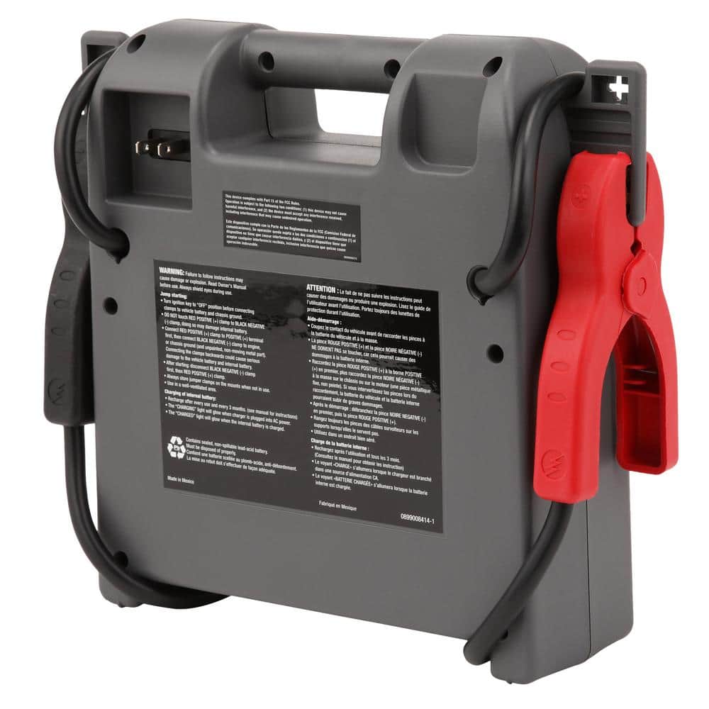 DSR Professional Grade 12 Volt, 1800 Peak Amps Jump Starter, Portable Power Station - Hercitys