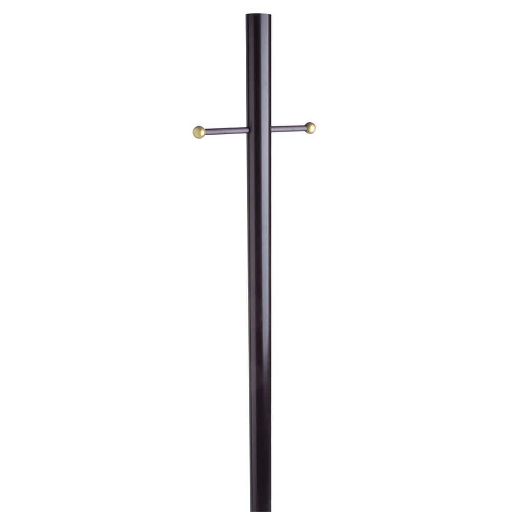 Black Lamp Post with Cross Arm - Hercitys