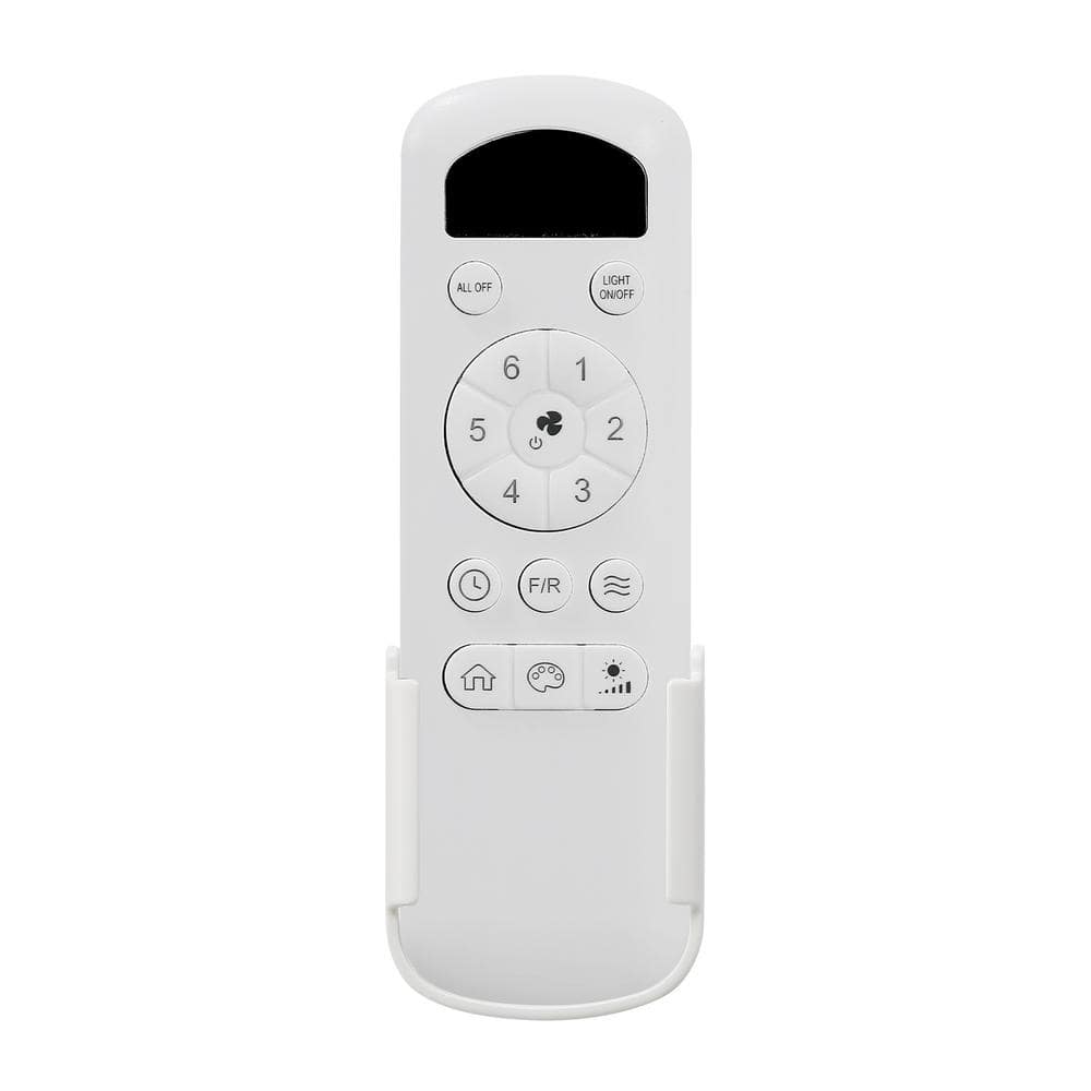 Hand-Held Remote Control System with Receiver and Wall Holder for Ceiling Fan - Hercitys