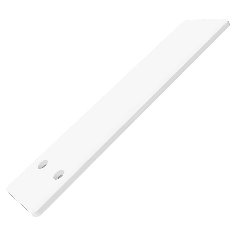 Liberty 8 in. White Hidden Countertop Brace - Hercitys
