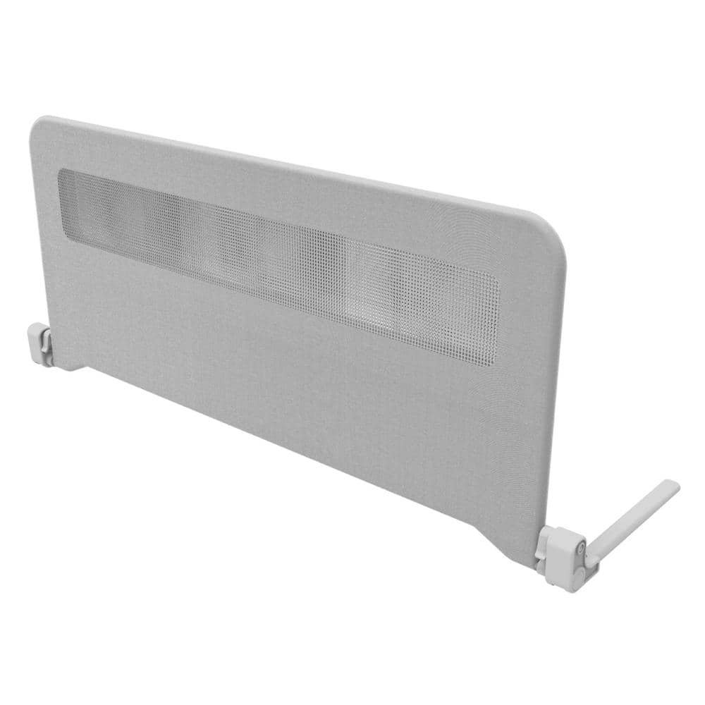 Swing Down Baby Bed Rail, For Kids and Single Mattresses, Secure Locking, 35.4 in. W by 17.7 in.  tall - Hercitys