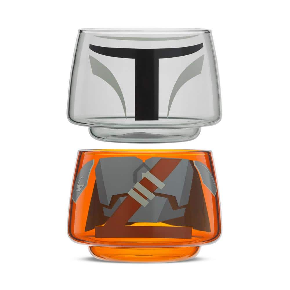 Mandalorian Stackable Glasses 8 oz. - Hercitys