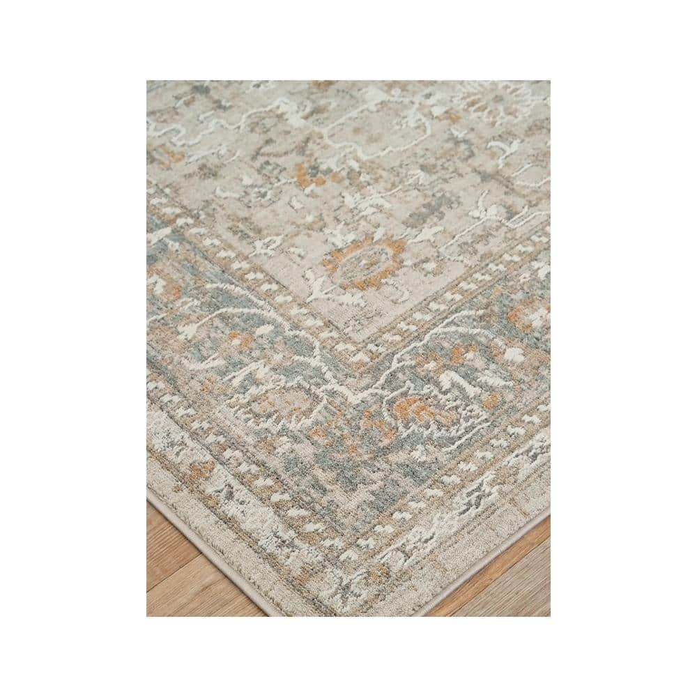 Royal Heritage Taupe 5 ft. x 7 ft. Area Rug - Hercitys