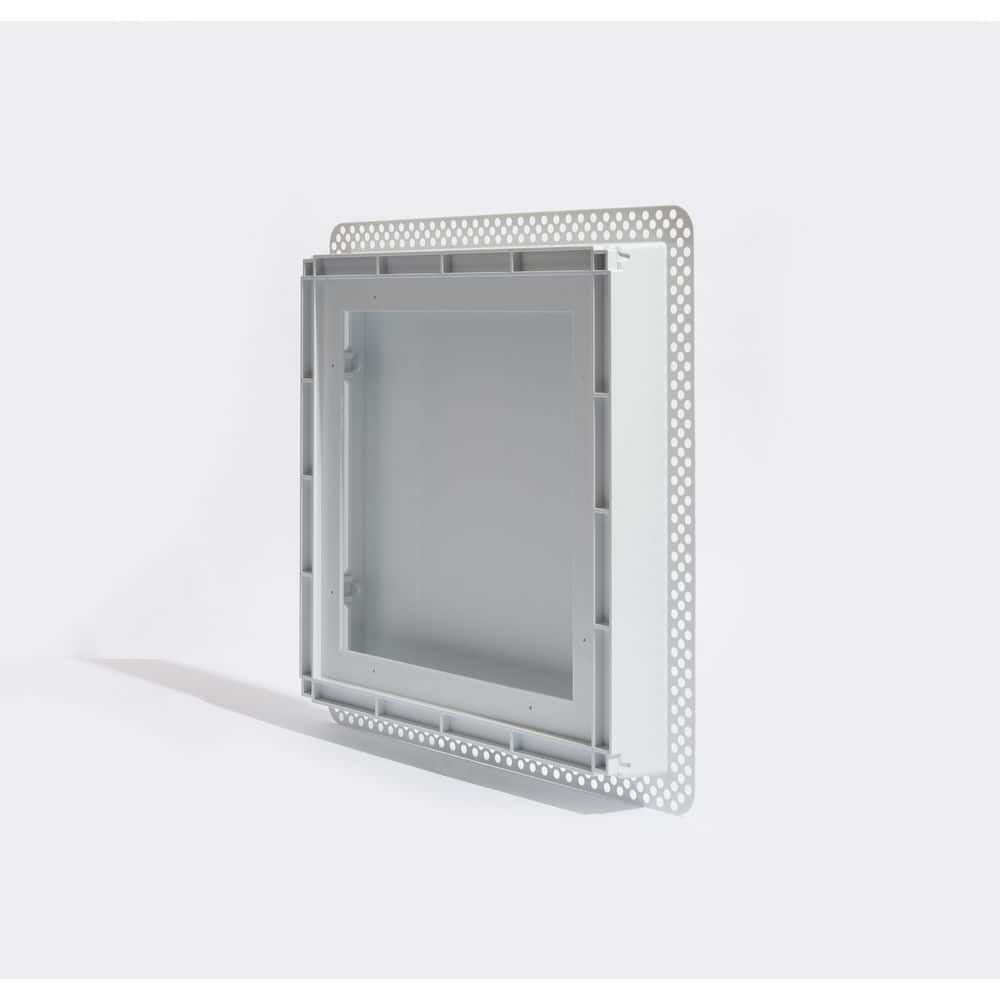 Flush Exhaust Mount (Lite) 14.25 in. x 14.25 in. White - Hercitys