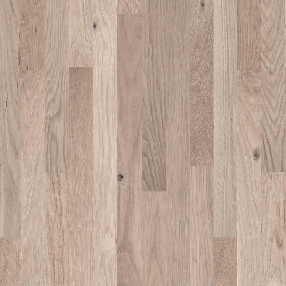 Unfinished Solid White Oak #1 Common 3/4 in. T x 2.25 in. W x Random Length Hardwood Flooring (19.5 sq.ft./Case) - Hercitys