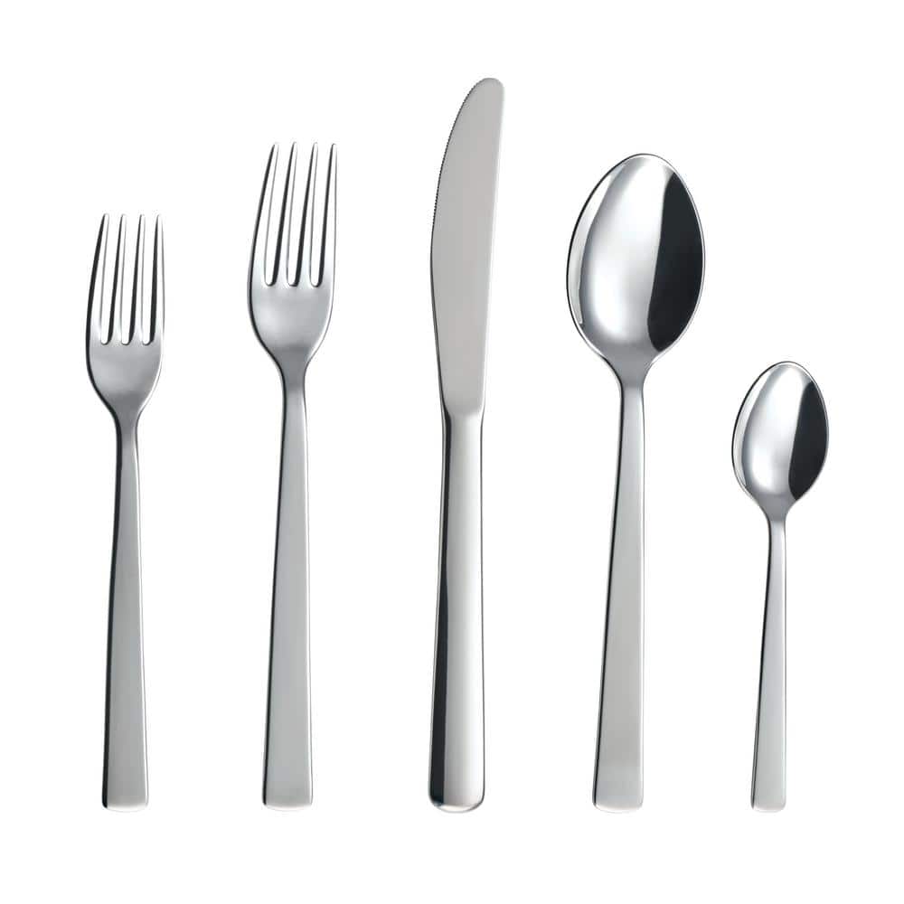 Oslo 20-Piece 18/0 Stainless Steel Flatware Set (Service for 4) - Hercitys