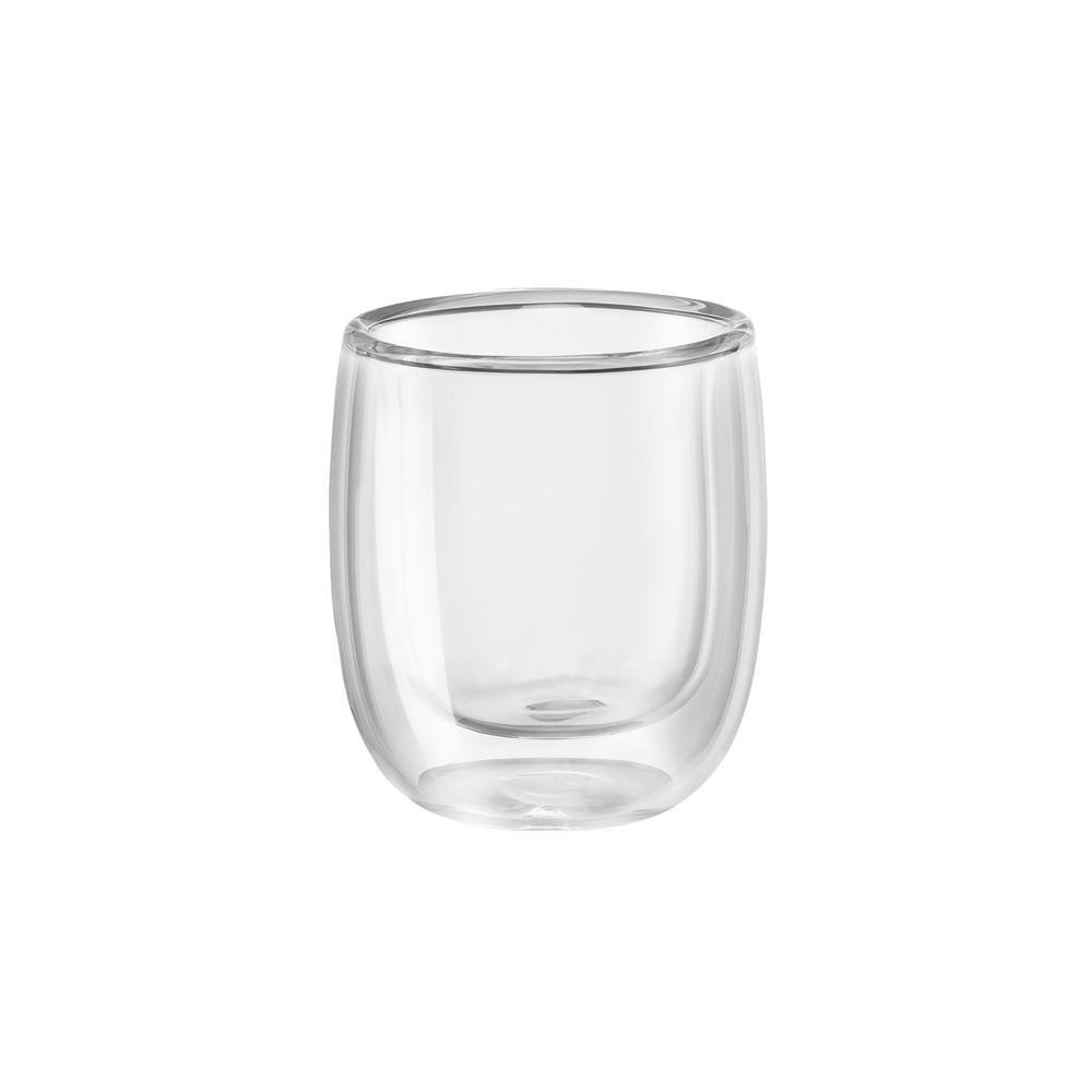 Sorrento 2-pc Double-Wall Glass Espresso Cup Set - Hercitys