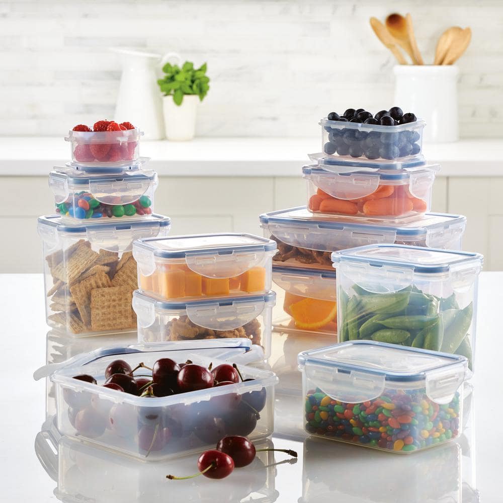 Storage 24-Piece Food Storage Container Set - Hercitys