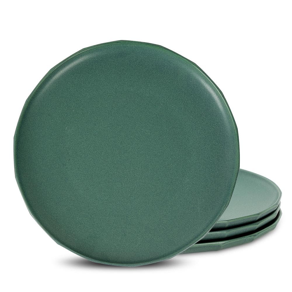 Rio 4-Piece Green Stoneware Full Set (Service for 4) - Hercitys