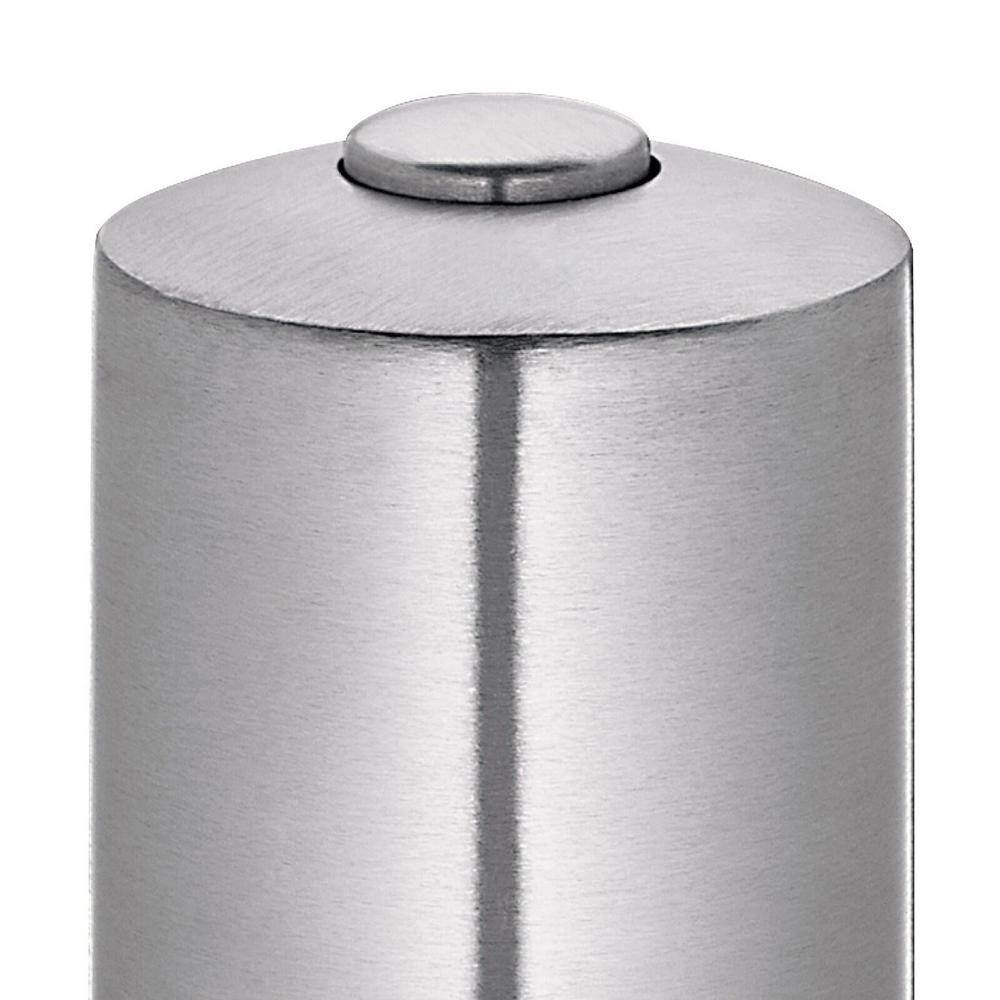 Gera Electric Pepper Mill, s/s, Acrylic, 2.5 in. Dia x 7 in. - Hercitys