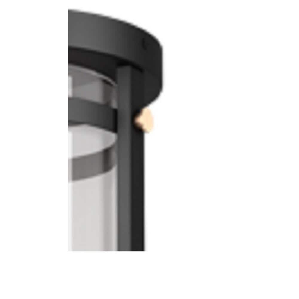 Huxley 1-Light Dark Bronze Flush Mount - Hercitys