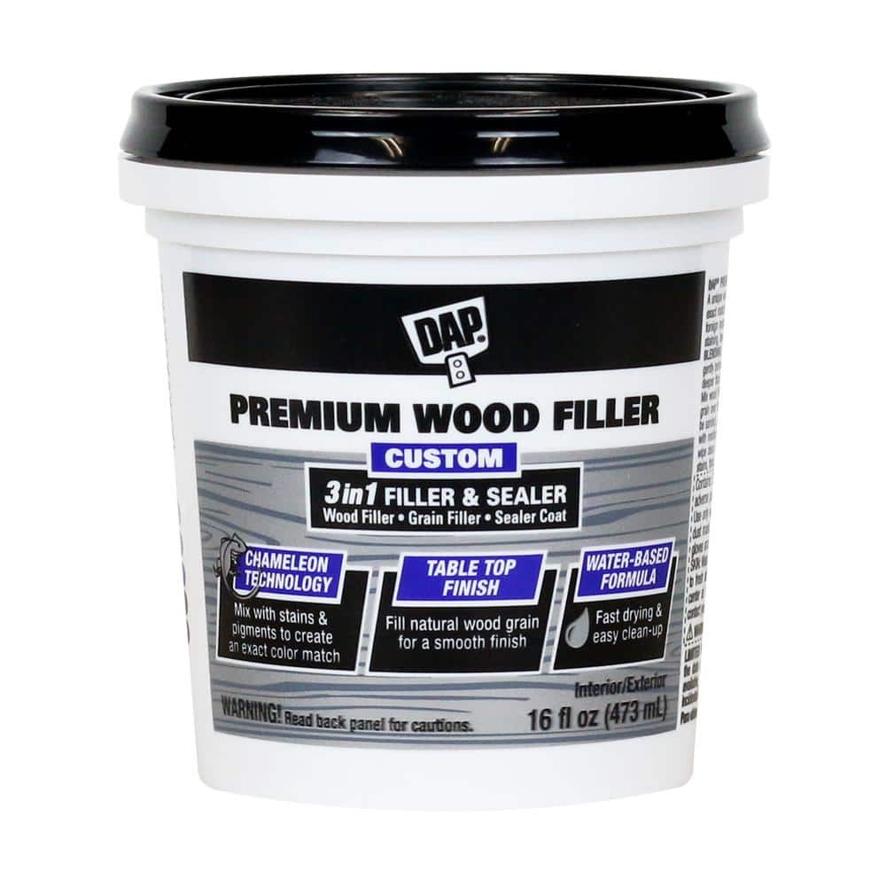 Premium Wood Filler 16 oz. White (4-Pack) - Hercitys