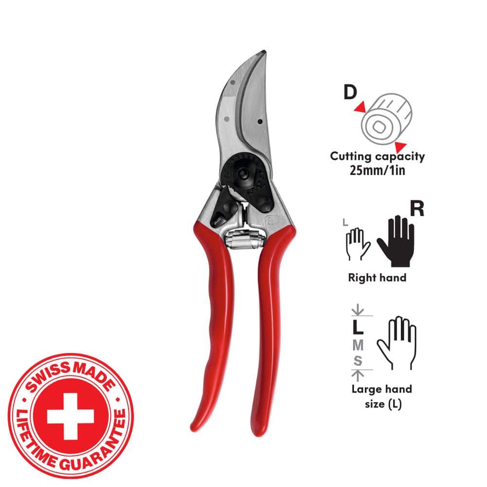 F2 8.4 in. High Performance Pruner with 1 in. Cut Capacity, Classic Model, The Original - Hercitys