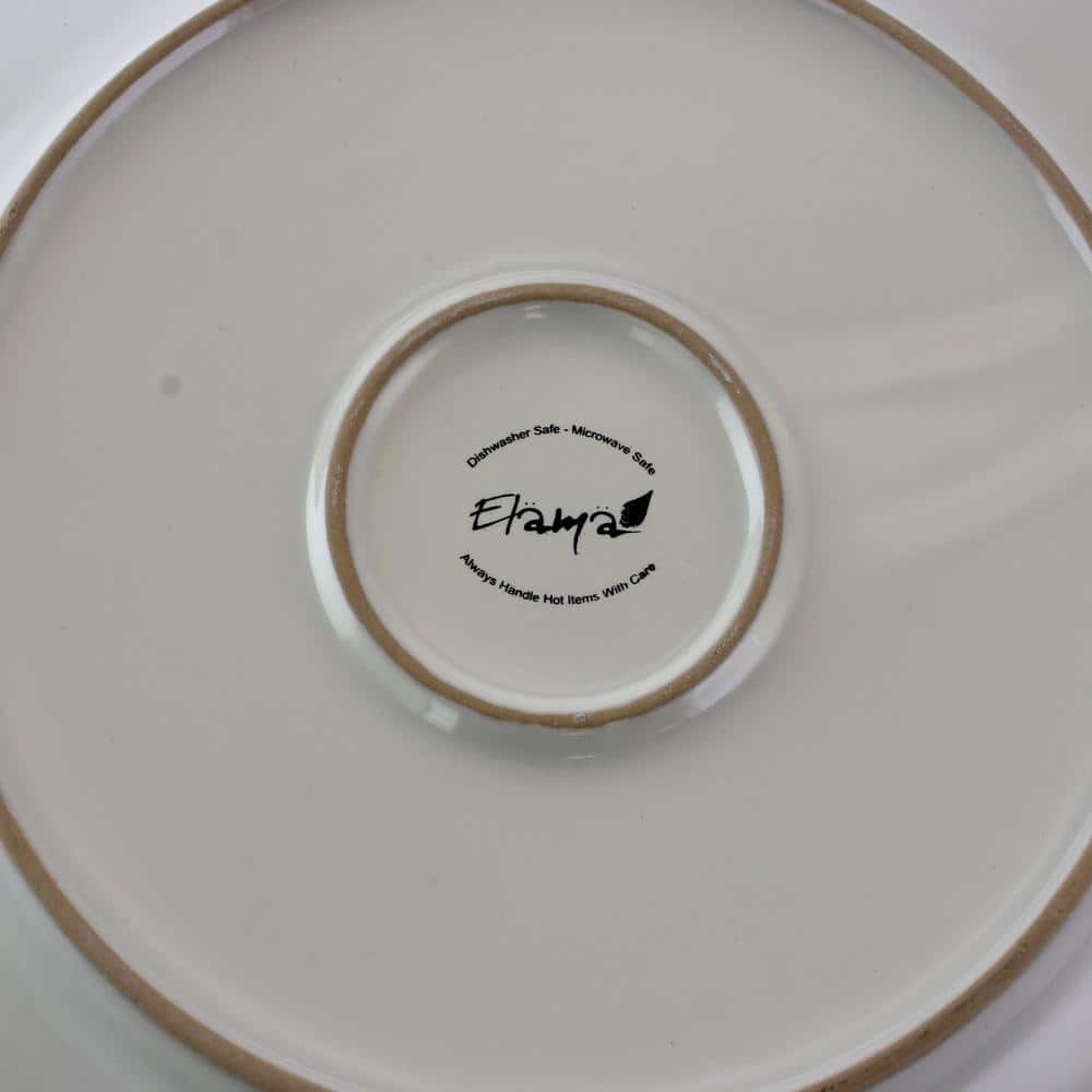 Market Finds 16-Piece Contemporary White Stoneware Dinnerware Set (Service for 4) - Hercitys