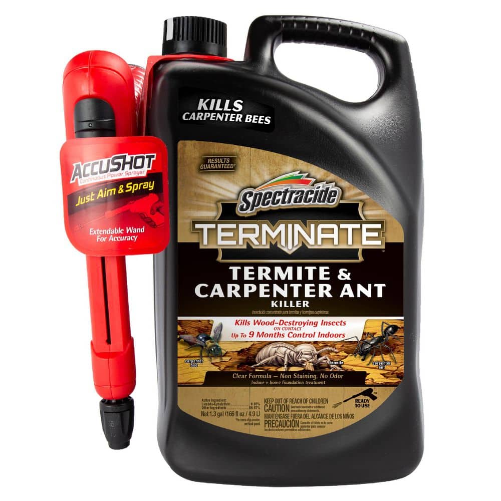 Terminate 1.3 Gal. AccuShot Ready-to-Use Termite and Carpenter Ant Killer Spray - Hercitys