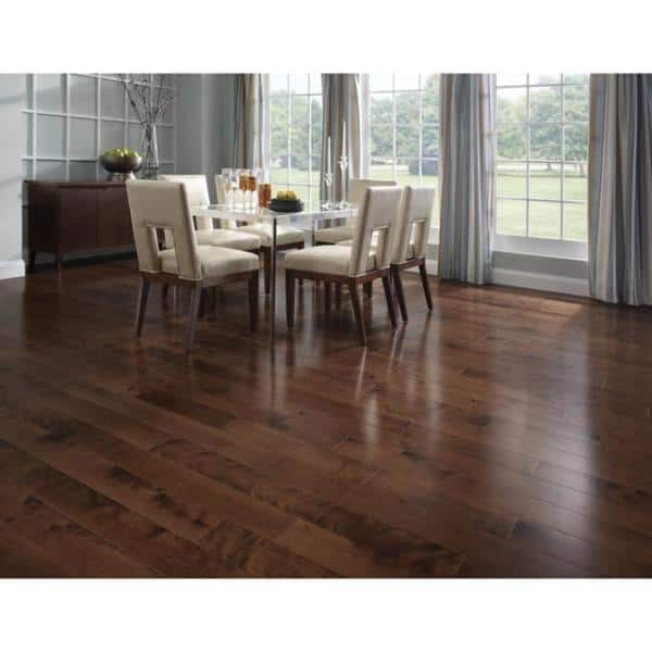 Canadian Northern Birch Cappuccino 3/4 in. T x 2-1/4 in. W Solid Hardwood Flooring (20 sq.ft./case) - Hercitys