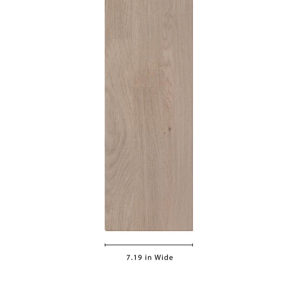 Smokey Engineered European Oak 1/2 in. T x 7.2 in. W Click Lock Engineered Hardwood Flooring (38.6 sq.ft./case) - Hercitys