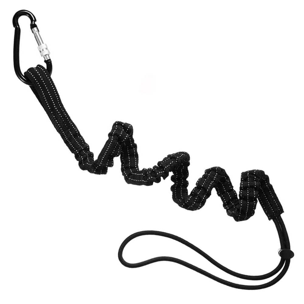 Tool Lanyard 32 Pcs Standard Length Safety Leash 17.6lb with Aluminum Screw Lock Buckle and Retractable Loop Lifeline - Hercitys