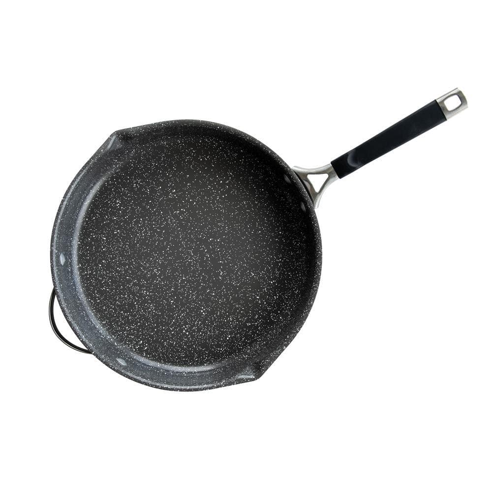 Verde 3-Piece Black Ceramic Nonstick Skillet Set - Hercitys
