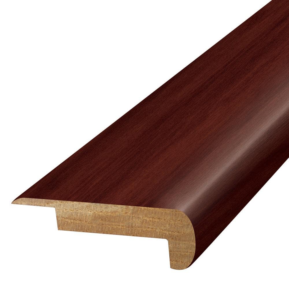 Scarlet 0.75 in. T x 2.37 in. W x 78.7 in. L Laminate Stair Nose Molding - Hercitys