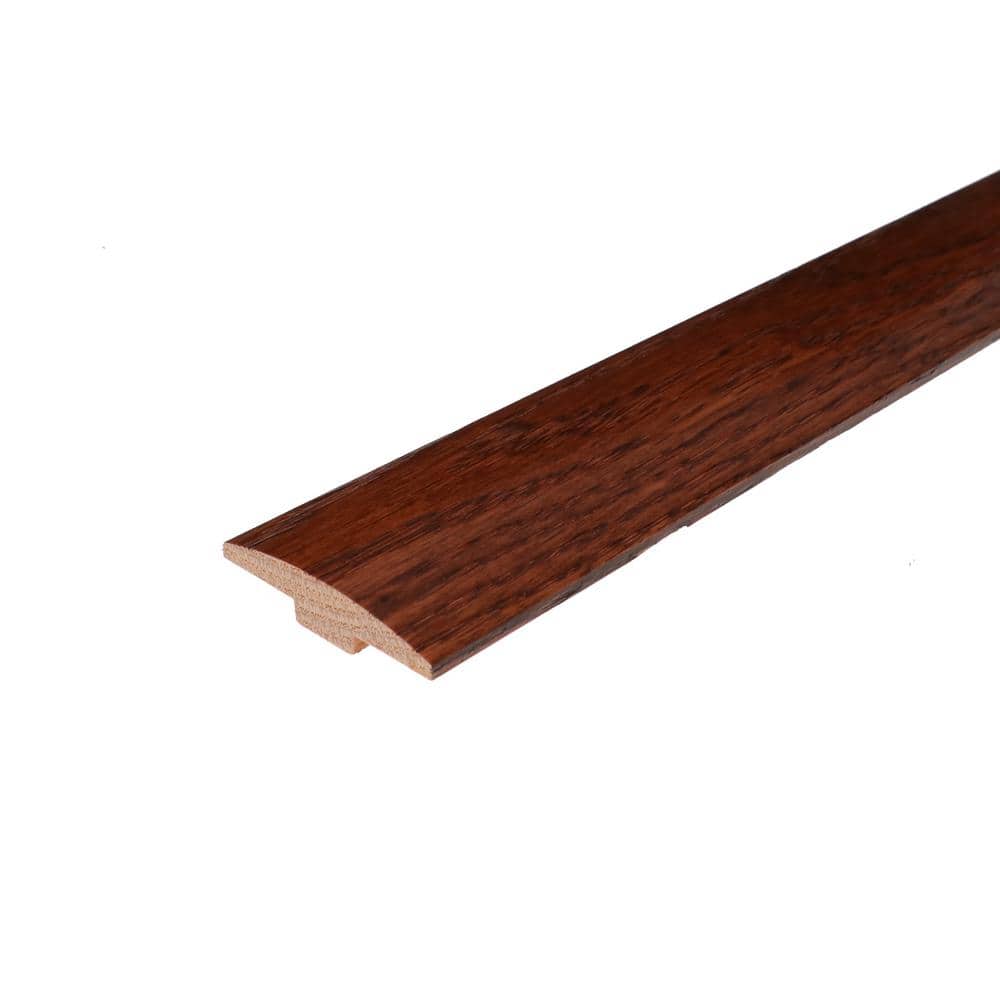Draco 0.28 in. Thick x 2 in. Wide x 78 in. Length Wood T-Mold Hardwood Triming - Hercitys