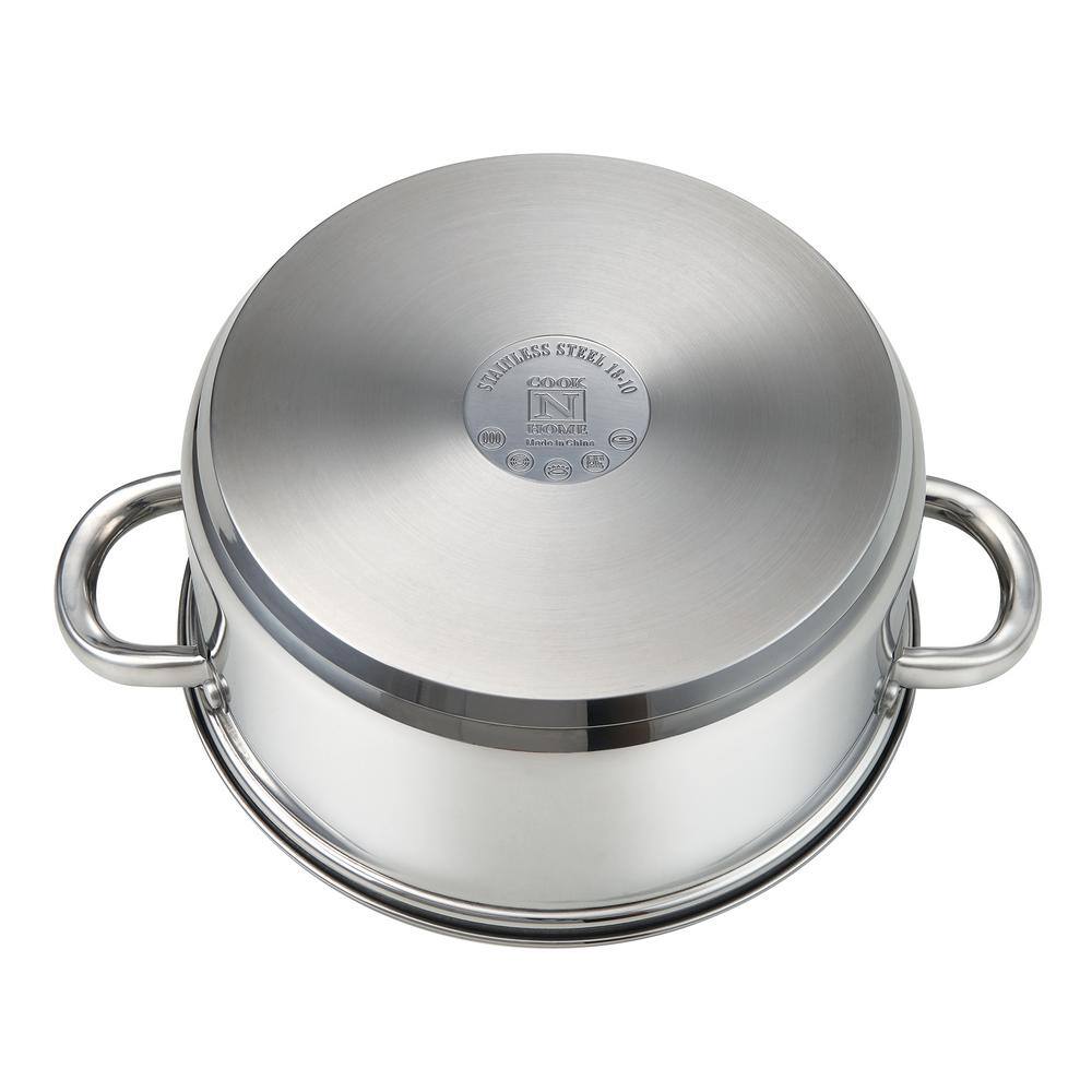 6-Piece Basic Stainless Steel Sauce Pot Saucier Casserole - Hercitys
