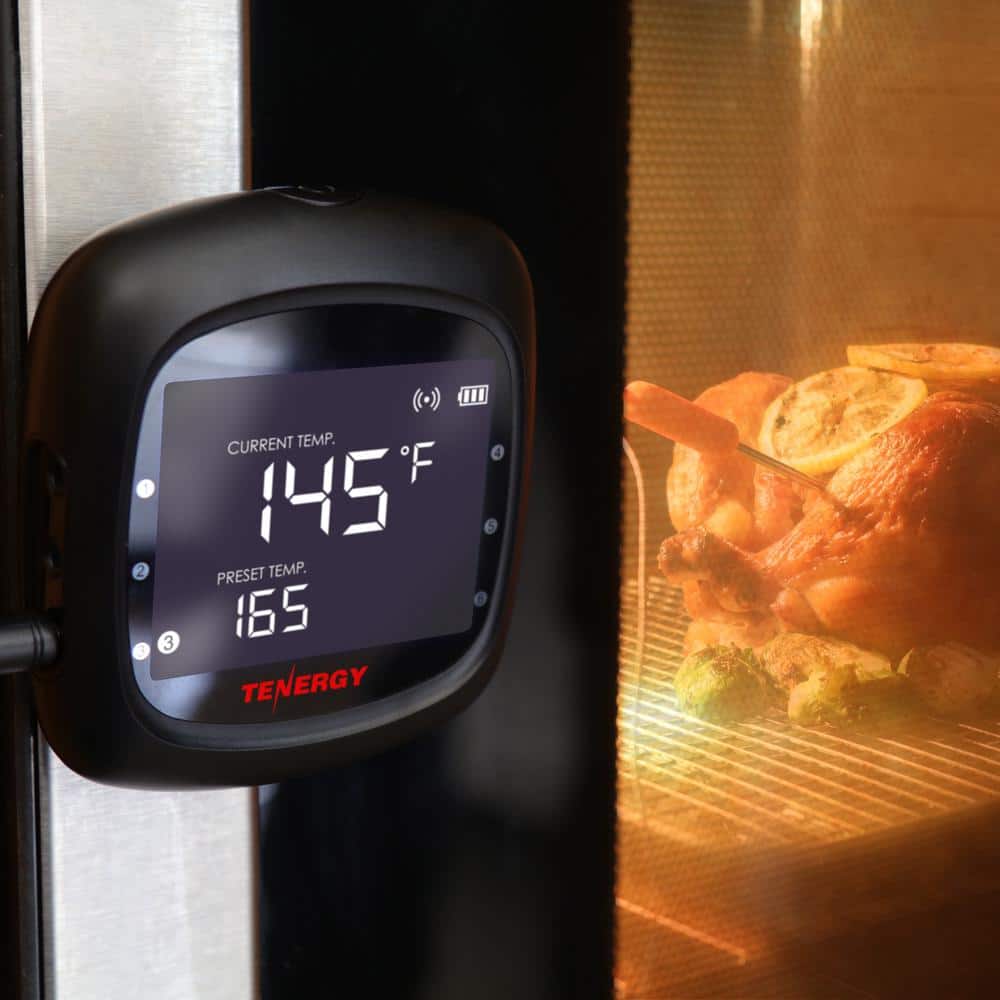 Solis Bluetooth Digital Food Thermometer with Six Probes - Hercitys