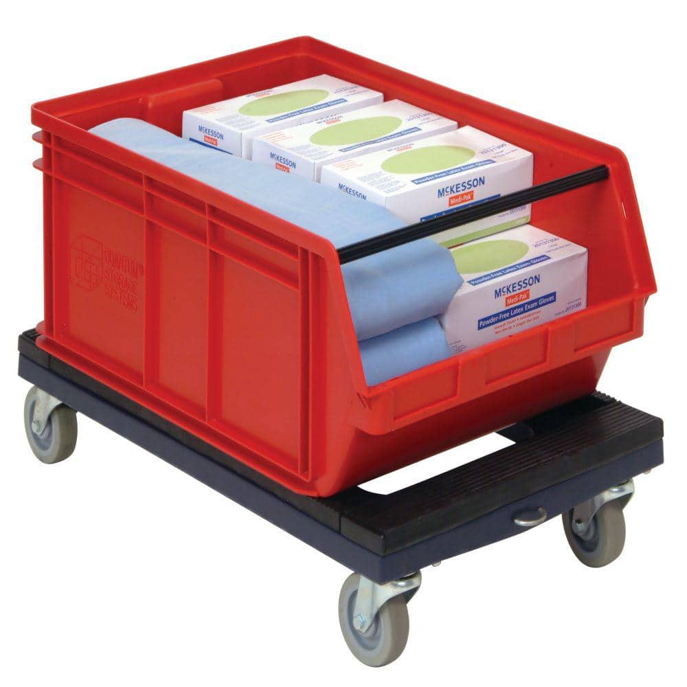 Magnum 27-Gal. Storage Tote in Red (1-Pack) - Hercitys