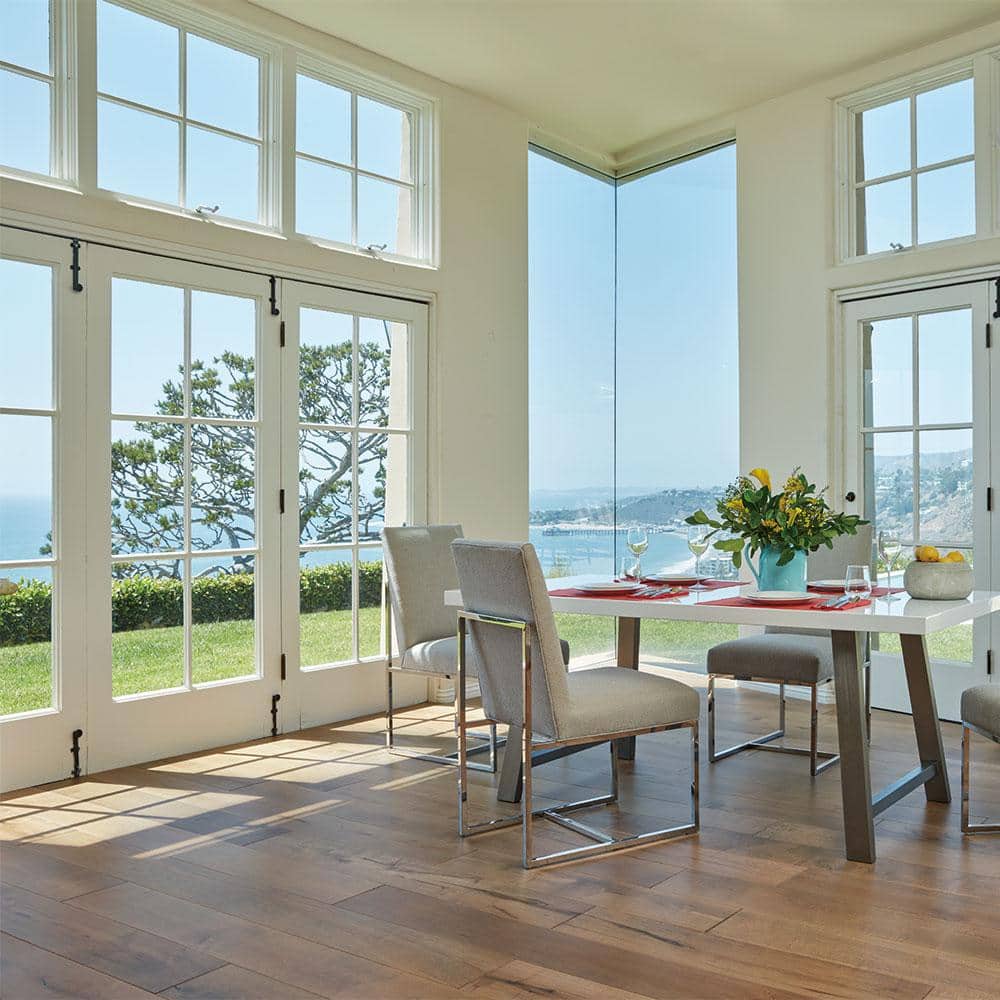 Cardiff Maple 1/2 in. T x 7.5 in. W Tongue & Groove Wire Brushed Engineered Hardwood Flooring (1398.6 sq. ft./pallet) - Hercitys