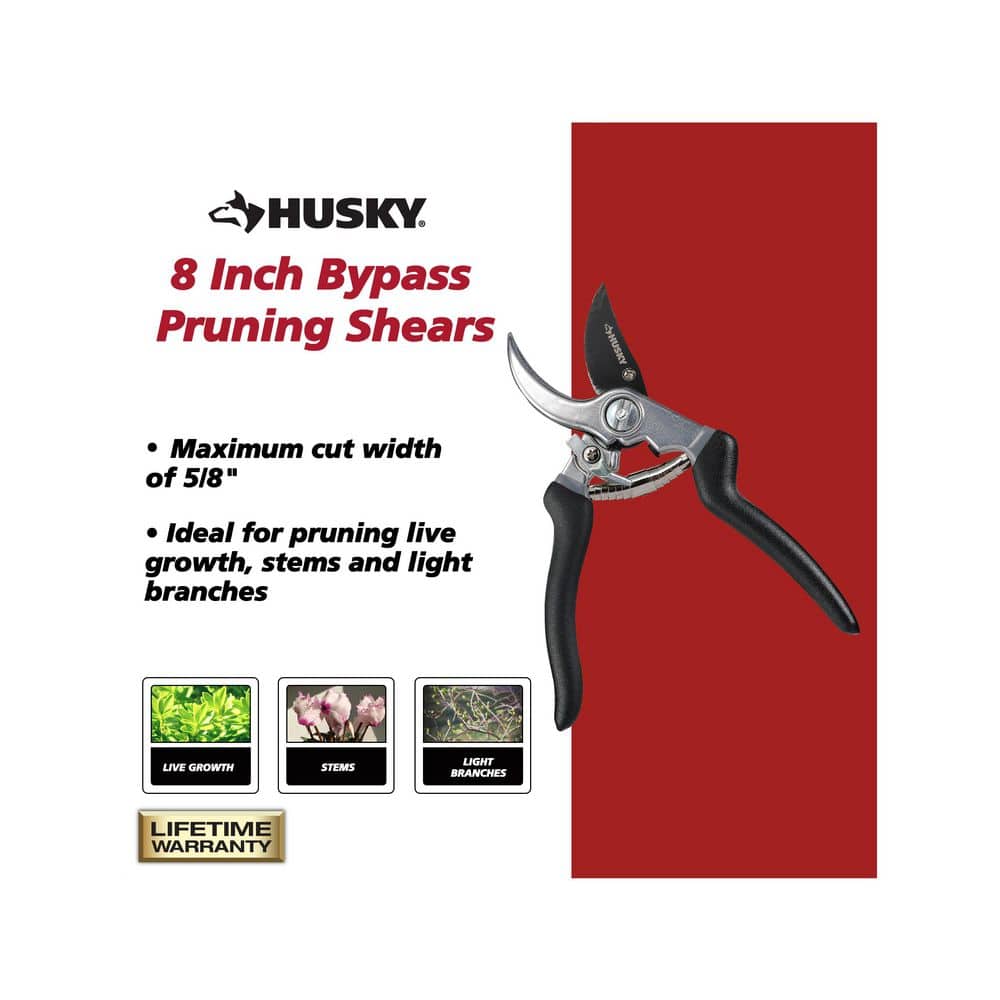 8 in. Bypass Pruning Shears - Hercitys