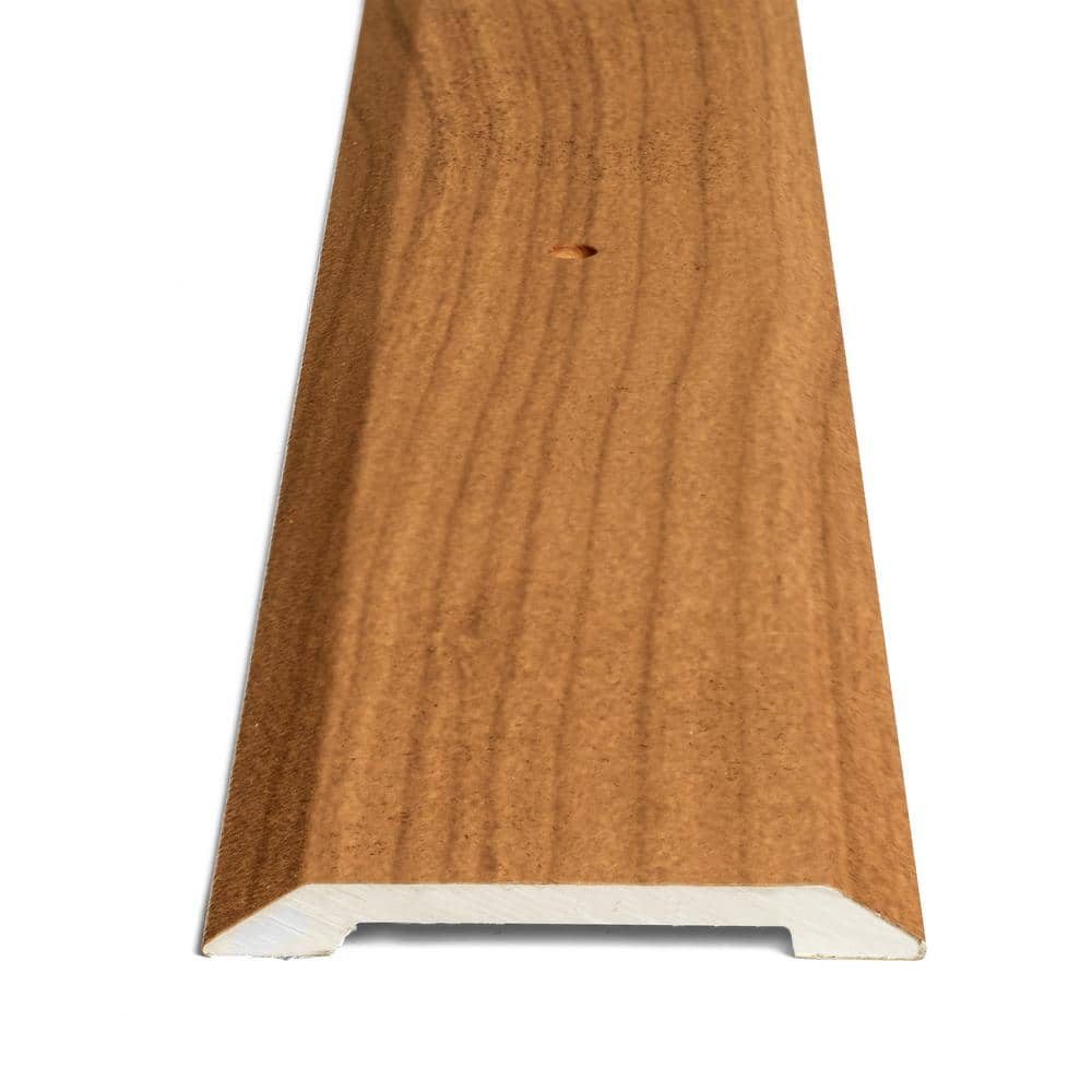 Cherry 1-3/8 in. x 72 in. Aluminum Seam Binder Transition Strip - Hercitys